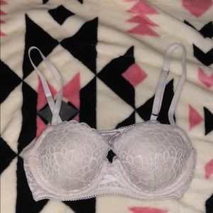 Victoria’s Secret White Lace Bra